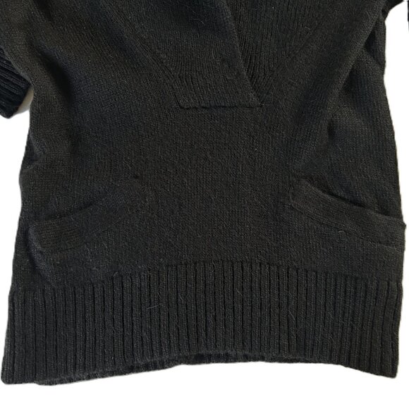 J. Crew Sweater Women's X Small Black Merino Wool Acrylic Alpaca Blend Pullover - Picture 11 of 12
